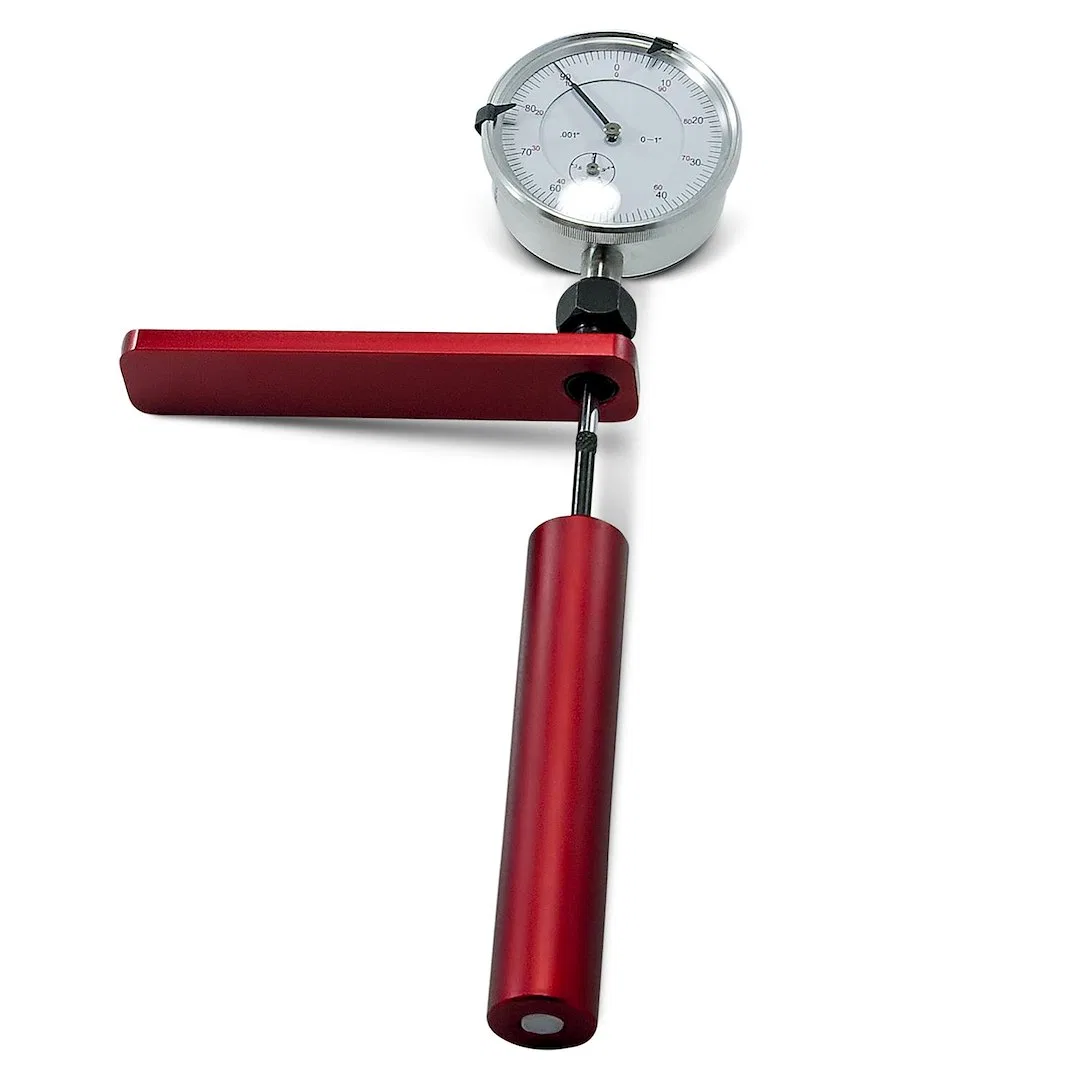 66516 – PROFORM Differential Pinion Depth Setting Tool, Universal Red Aluminum With Stand/ Dial Indi - view 2